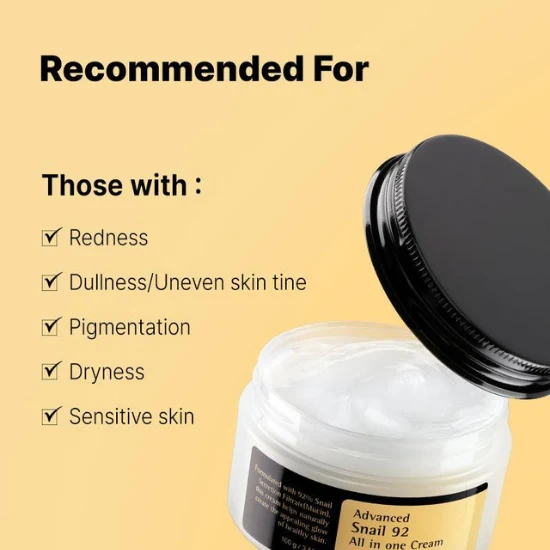 COSRX Advanced Snail 92 All In One Cream 100g - Image 4
