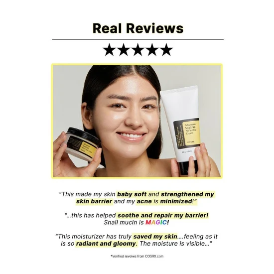 COSRX Advanced Snail 92 All In One Cream 100g - Image 5
